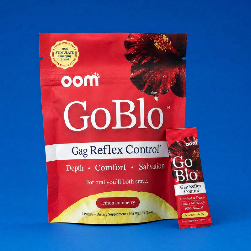 GoBlo™ by oom labs — all-natural gag reflex control powder